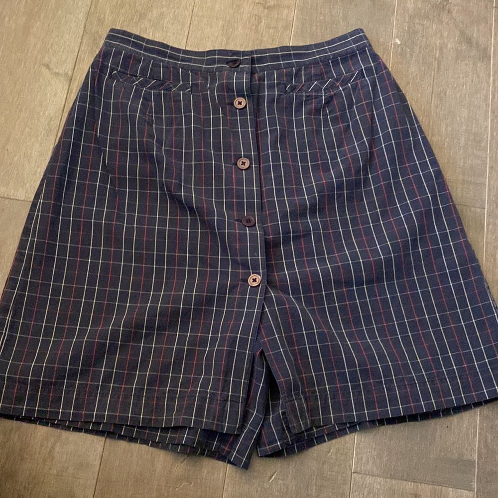 Vintage Liz Claiborne Lizsport Navy Skort July 4th Golf Skort